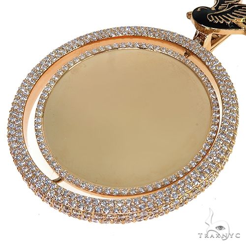 Custom Made Spinning Diamond Photo Pendant 67861 - Image 3
