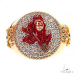 Custom Made Sun Devil Diamond Ring 67449 - Image 1
