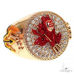 Custom Made Sun Devil Diamond Ring 67449 - Image 2