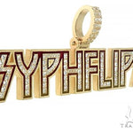 Custom Made 'Syphflips' Diamond Pendant 66137 - Image 2