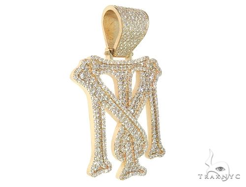 Custom Made 'TM' Large Diamond Pendant 66084 - Image 2
