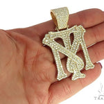 Custom Made 'TM' Large Diamond Pendant 66084 - Image 5