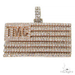 Custom Made TMC Flag Diamond Pendant 68172 - Image 1