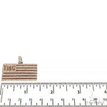 Custom Made TMC Flag Diamond Pendant 68172 - Image 5