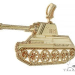 Custom Made Tank Diamond Pendant 66320 - Image 2