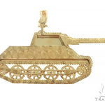 Custom Made Tank Diamond Pendant 66320 - Image 3