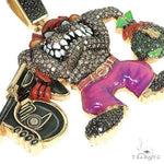 Custom Made Tasmanian Devil Diamond Pendant 66387 - Image 6