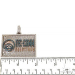 Custom Made Tec-Comm Diamond Pendant 68229 - Image 5