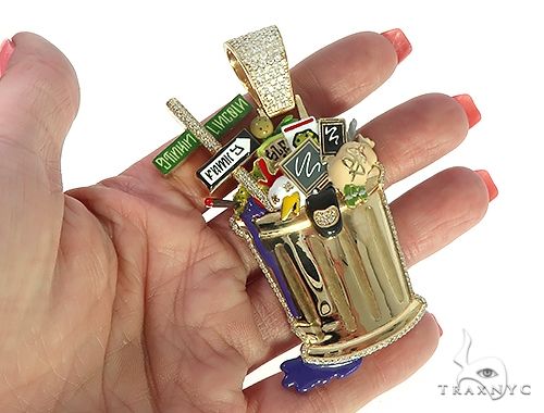 Custom Made Trash Can 65780 - Image 8