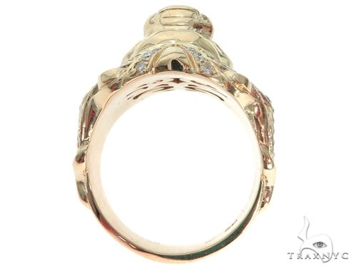 Custom Made TraxNYC Lion Head Ring 61771 - Image 6