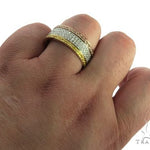 Custom Made Tri Color Diamond Eternity Band 63458 - Image 9