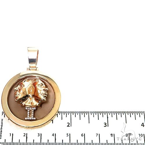Custom Made Two Face Gemini Pendant 67510 - Image 6
