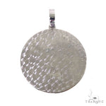 Custom Made Two Tone Diamond Letter Pendant 67474 - Image 4