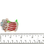 Custom Made Two Tone Scum Bag Diamond Pendant 67588 - Image 7