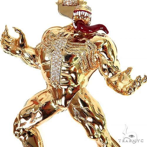 Custom Made Venom Diamond Pendant 68198 - Image 3
