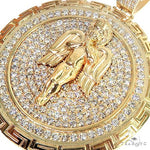 Custom Made Greek Motif Diamond Angel Pendant 66921 - Image 3