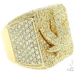 Custom Made Weed Leaf Pinky Ring 65988 - Image 3