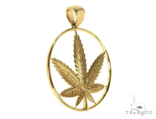 Custom Made Weed Pendant 66236 - Image 2