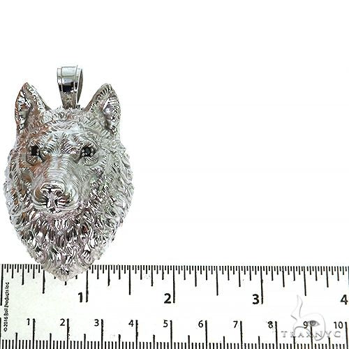 Custom Made Wolf Pendant 68258 - Image 5
