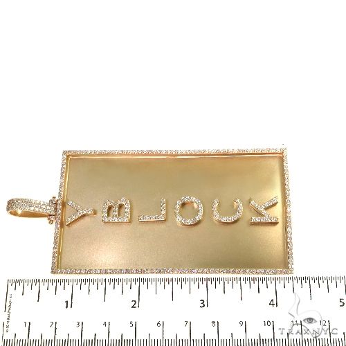 Custom Made YBLOCK Diamond Pendant 67789 - Image 6