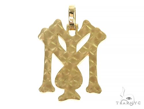 Custom Made 'YM' Mini Diamond Pendant 66266 - Image 3