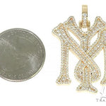 Custom Made 'YM' Mini Diamond Pendant 66266 - Image 5