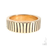 Custom Micro-Pave Diamond Fingerprints Rings Set 64097 - Image 12