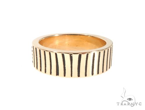 Custom Micro-Pave Diamond Fingerprints Rings Set 64097 - Image 12