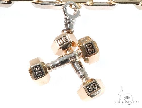 Custom Military Charms Diamond Bracelet 64138 - Image 5
