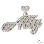 Custom Name Ally Diamond Pendant 67385 - Image 1