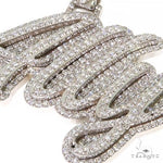 Custom Name Ally Diamond Pendant 67385 - Image 3