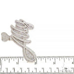 Custom Name Ally Diamond Pendant 67385 - Image 6