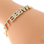 Custom Name Marbella Diamond Bracelet 45614 - Image 12