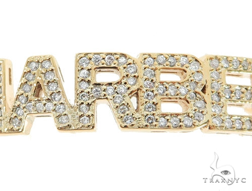 Custom Name Marbella Diamond Bracelet 45614 - Image 2