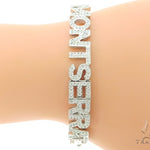 Custom Name Montserrat Diamond Bracelet 45615 - Image 11