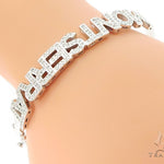 Custom Name Montserrat Diamond Bracelet 45615 - Image 12