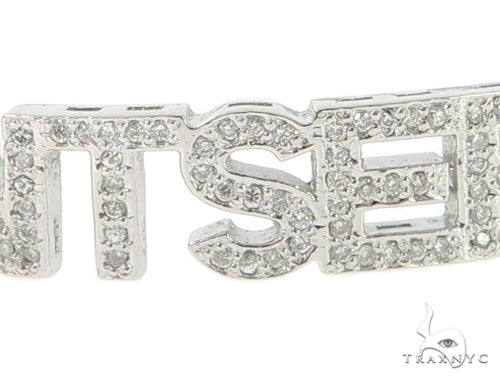 Custom Name Montserrat Diamond Bracelet 45615 - Image 2