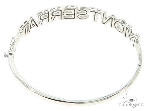 Custom Name Montserrat Diamond Bracelet 45615 - Image 4