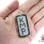 Custom Pave Diamond Dog Tag 1 30789 - Image 5