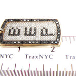 Custom Pave Diamond Dog Tag 2 30790 - Image 6