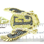 Custom Prong Diamond 'E' Pendant 37785 - Image 9