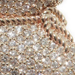 Custom Prong Diamond Money Bag Pendant 64213 - Image 7