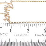 Custom Prong Diamond Prince Pendant With Cable Link Chain 64149 - Image 10