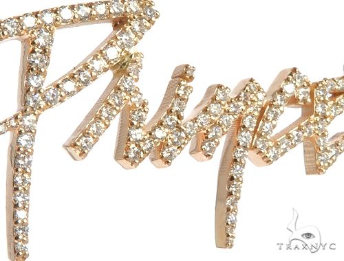 Custom Prong Diamond Prince Pendant With Cable Link Chain 64149 - Image 6