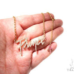 Custom Prong Diamond Prince Pendant With Cable Link Chain 64149 - Image 8