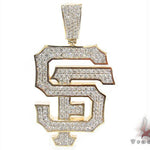 Custom Prong Diamond SF Pendant 33426 - Image 1