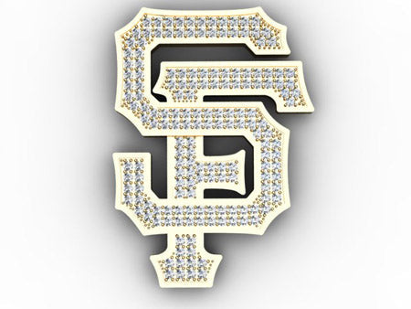 Custom Prong Diamond SF Pendant 33426 - Image 10