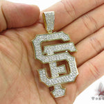 Custom Prong Diamond SF Pendant 33426 - Image 7