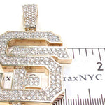 Custom Prong Diamond SF Pendant 33426 - Image 9