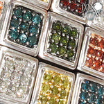 Custom Rubik's Cube Diamond Pendant 28079 - Image 3